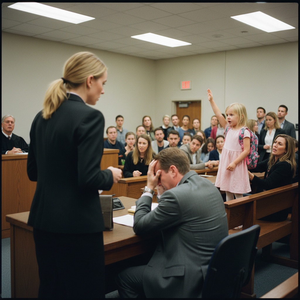 My Lawyer Quit In The Middle Of My Trial For A Crime I Didn’t Commit. Then An 8-year-old Girl Stood Up From The Gallery And Said She’d Defend Me. Is This Real Life?