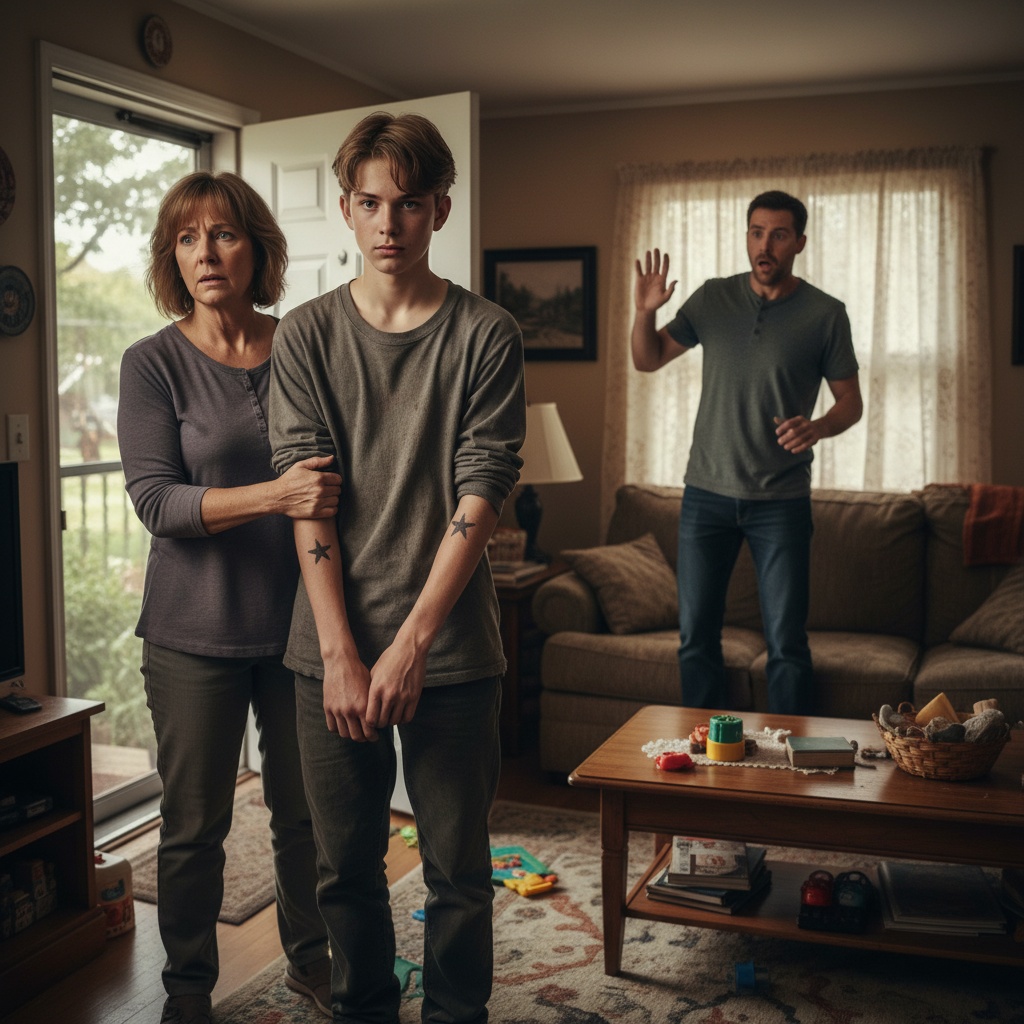 My Husband Convinced Me I Was Mentally Ill For Thinking I Had Twins. Today My Son Brought Home A Homeless Boy With The Exact Same Birthmark. What Do I Do Now?