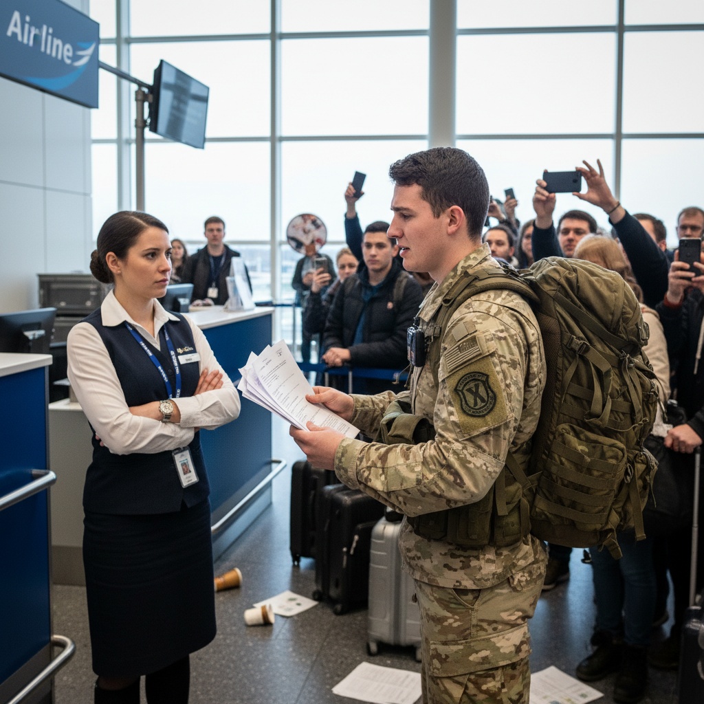 My Airline Denied Me Boarding Despite My Military Orders. They Didn’t Realize The Whole Terminal Was Livestreaming Their Disrespect. Should I Have Accepted Their Corporate Apology?