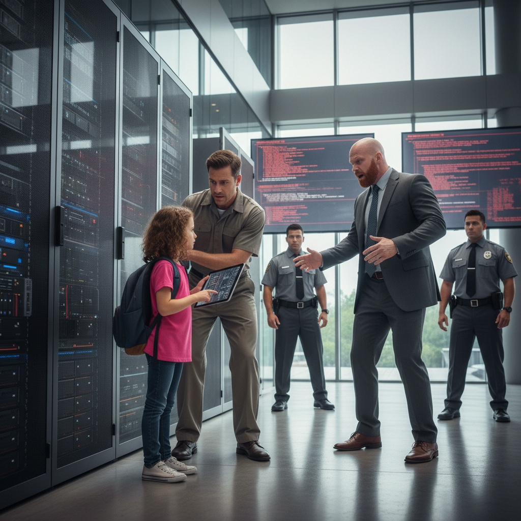 The Tech Experts Laughed At My 8-year-old Daughter For Trying To Help During A Major Cyberattack. Then She Cracked The Ceo’s Private Password In Seconds. Why Is He Now Parked Outside Our Tiny Apartment?
