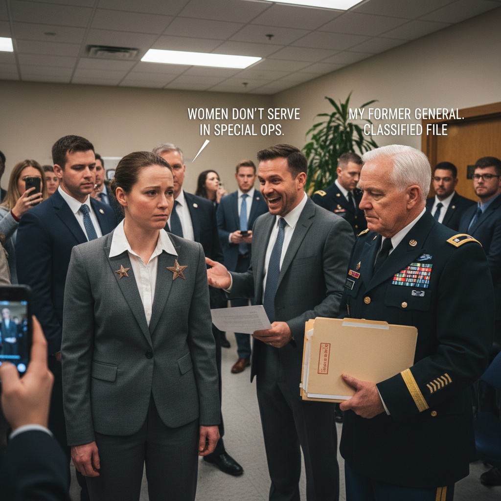 My Prosecutor Laughed And Claimed Women Don’t Serve In Special Ops. He Tried To Ruin My Career Over My “fake” Medal. Then My Former General Showed Up To Reveal My Classified File.