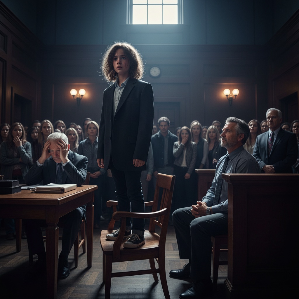 My Father Was Framed By His Boss After 20 Years Of Loyal Service. The Public Defender Gave Up On Him, So I Stood Up In Court To Defend Him Myself. I Am Only 13 Years Old. Am I Crazy For Doing This?