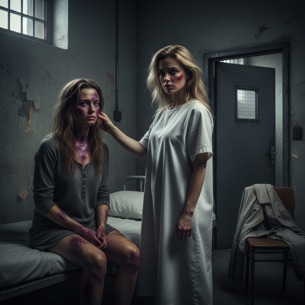 My Abused Twin Sister Visited Me In The Asylum Covered In Bruises. I Swapped Places With Her To Give Her Husband A Taste Of His Own Medicine. Who Is The Real Monster Now?