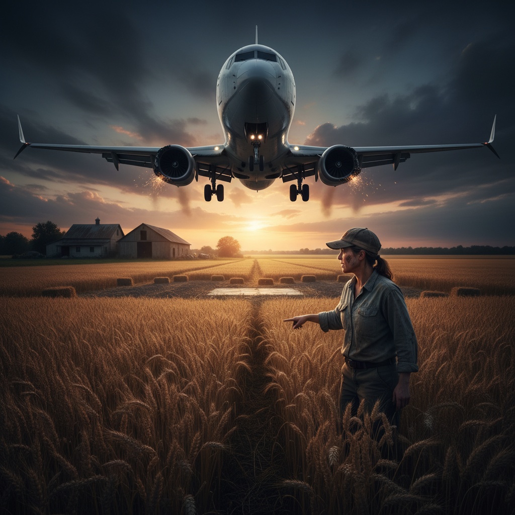 Everyone Thinks I Am Just A Simple Farmer. They Do Not Know I Am A Legendary F-22 Pilot Who Just Saved 157 Lives. What Would You Do In My Shoes?