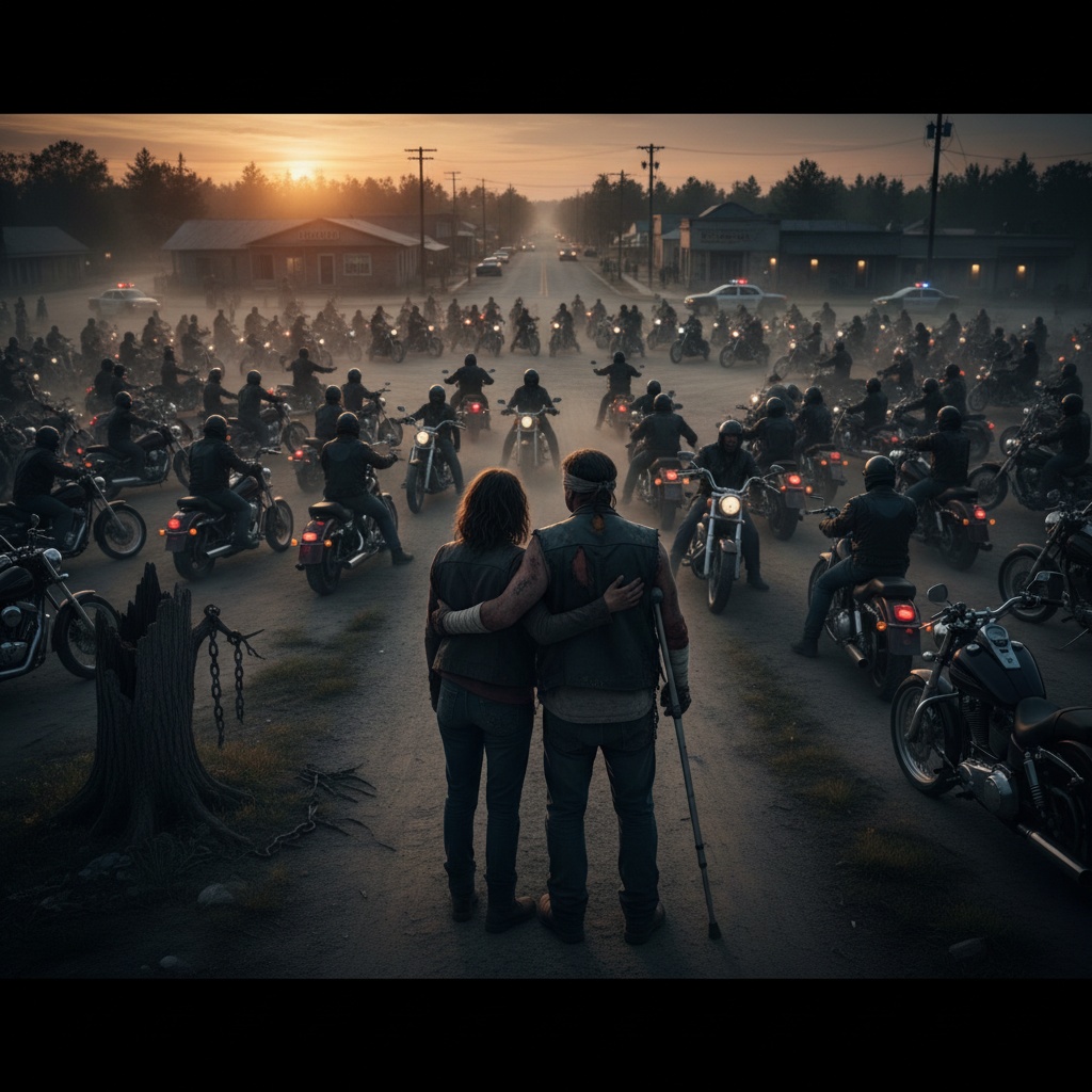 My Small Town Panicked When 2,000 “Monsters” Rode Into Cedar Falls. Then The Shooting Started, And The Bikers Did Something No One Expected. Who Are The Real Heroes Here?