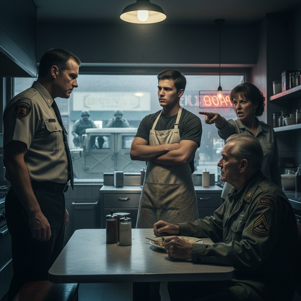 I Got Fired For Defending A Veteran’s Service Dog. My Boss Smiled As She Let Me Go. Then, Four Military Humvees Surrounded The Cafe.