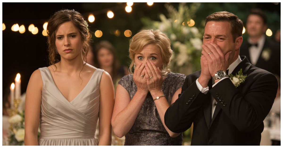 When My Sister Called Me ‘Unwanted’ at Her Wedding, My Parents Laughed and Covered Their Mouths