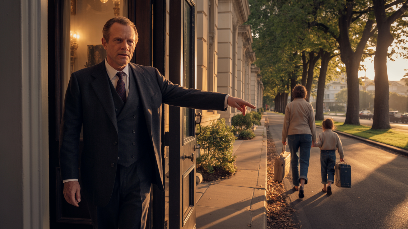 A Millionaire Threw His Wife and Daughter Out. Years Later, He Saw the Consequences