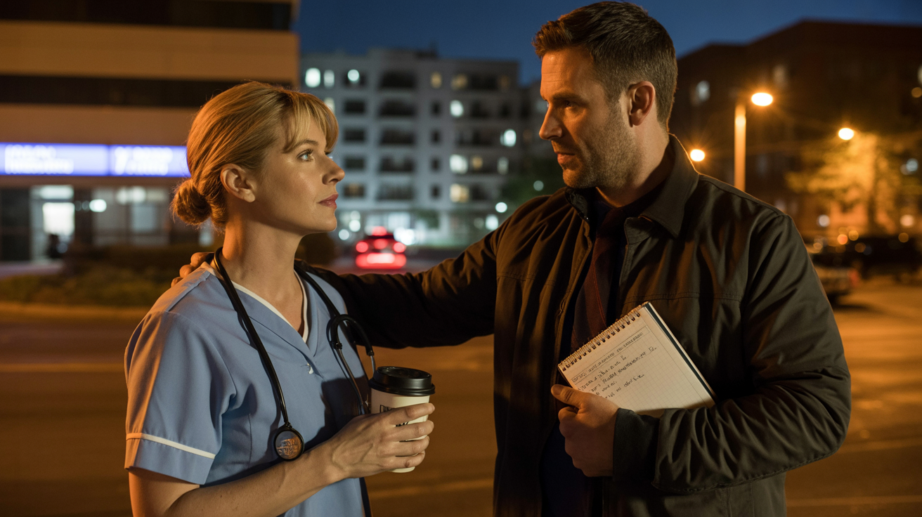 I gave my rideshare driver coffee every night. One night he drove past my house and said, “…”