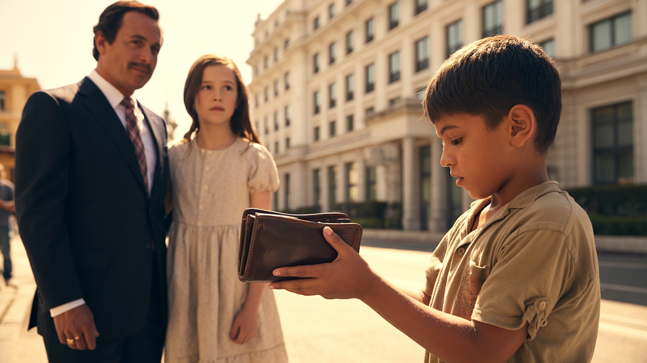 Poor Boy Found Millionaire’s Wallet And Made Him Cry With What He Asked In Return