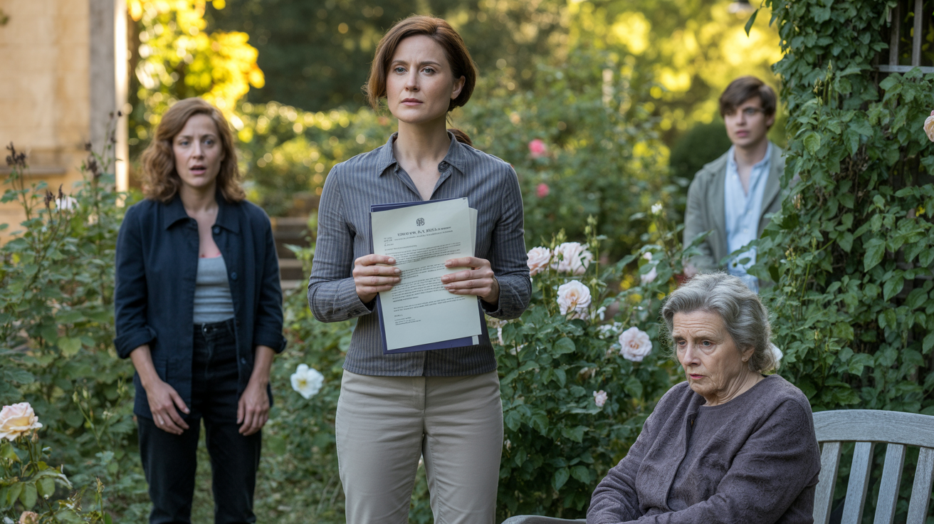 AT Garden Party, My Mom Snatched My Daughter’s Plate Away and Said, ‘Adopted Children…