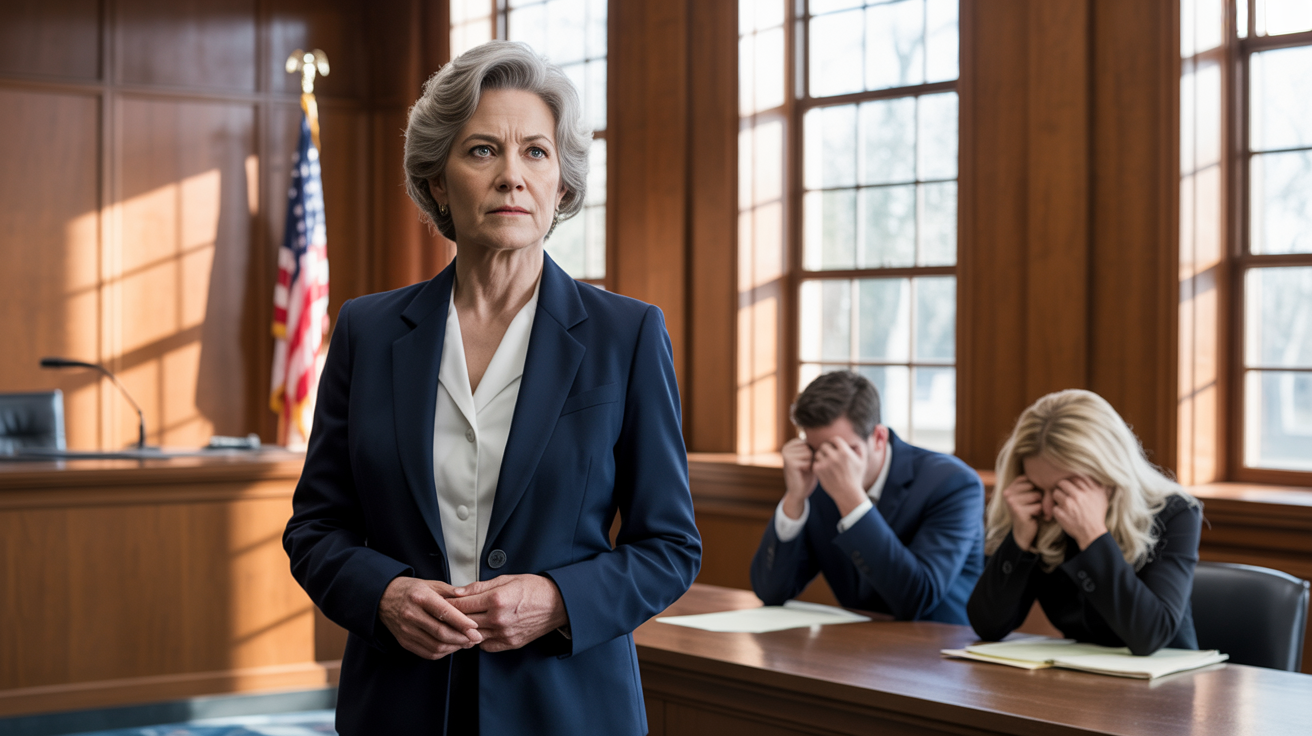 When I Walked Into The Courtroom, My Son Smirked, And The Judge Went Pale!