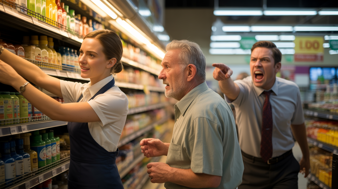 She Helped An Elderly Man At The Market And Was Fired – When The Owner Revealed His Identity…