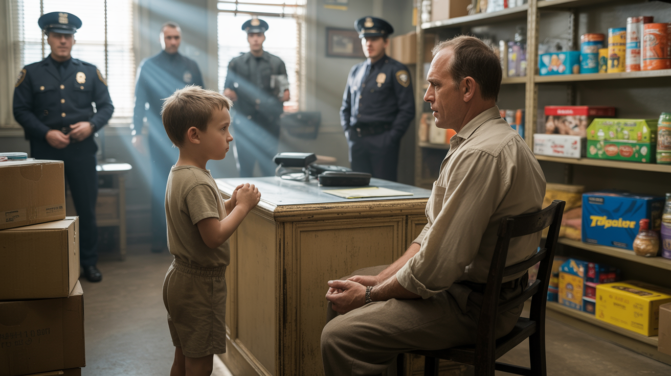 Child Breaks Into Police Station And Scream: “Please, Arrest My Father!”