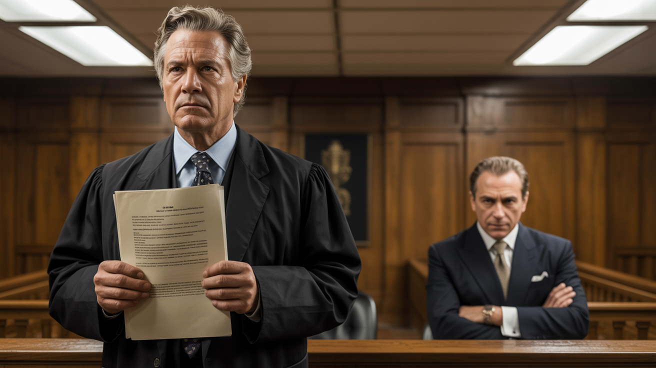 The defendant told me the judge would dismiss my testimony. I’m the judge hearing this case.