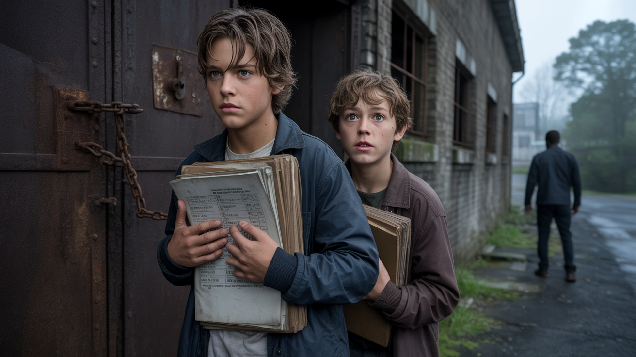 My neighbor’s son came to my window at midnight and said, “You need to see my dad’s shed.”