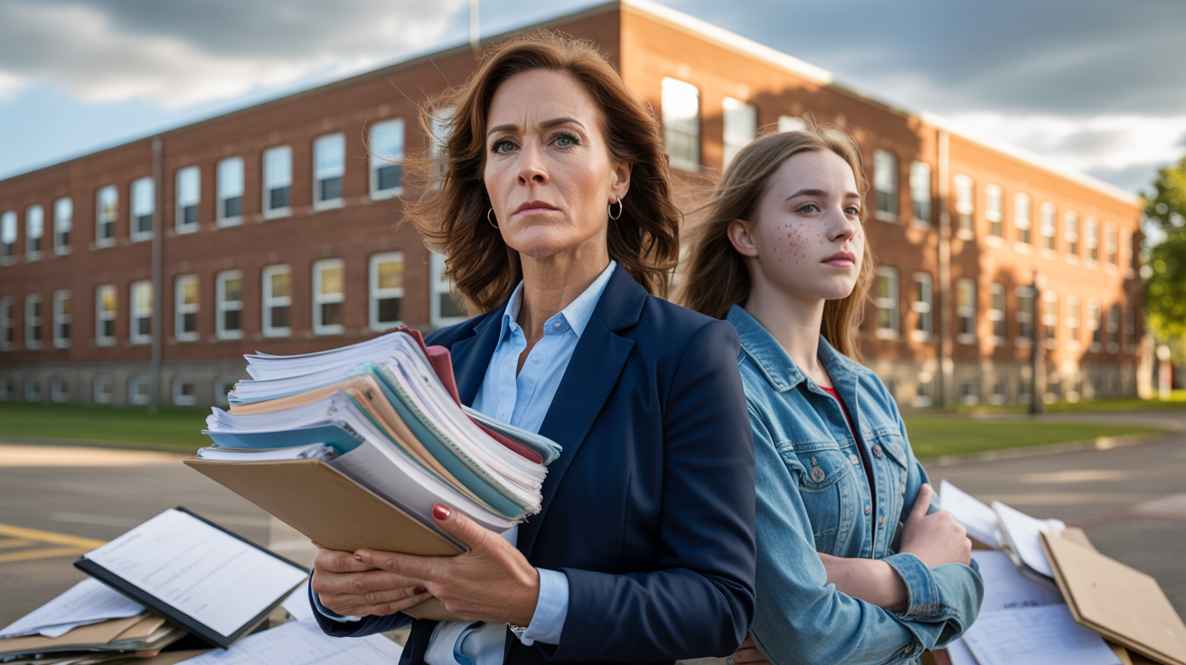 My Daughter Was Suspended For Vandalism. When I Arrived, The Principal Froze: “chief Investigator?”