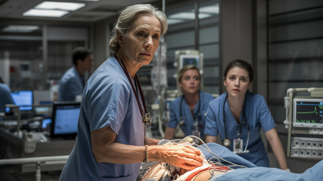 The Doctors Laughed At The “New Nurse” — Until The Wounded SEAL Commander Saluted Her.