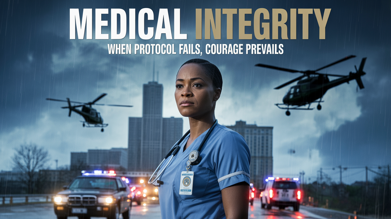 Fired and Walking Home — Until Two Helicopters Landed Shouting “Where’s the Nurse?!”