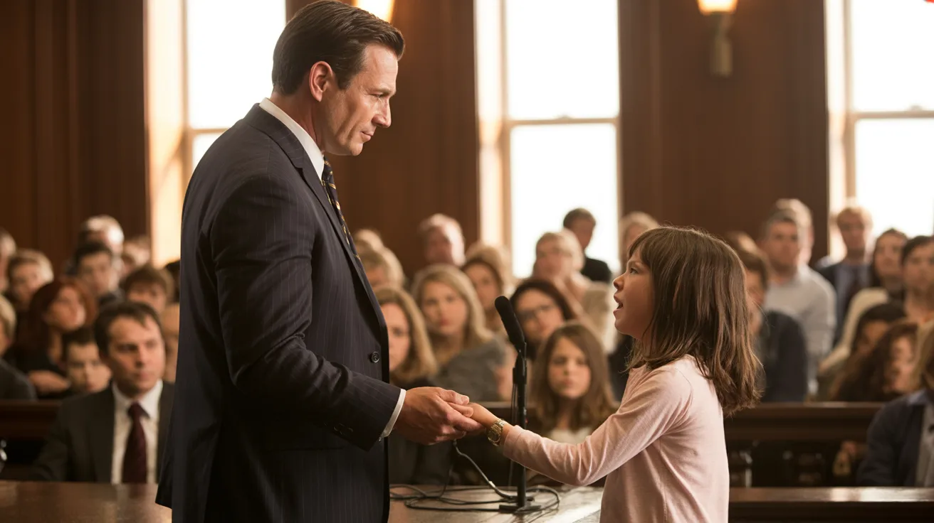 The Girl Told The Whole Truth About Her Adoptive Father With Tears In Her Eyes. Everyone Was Shocked