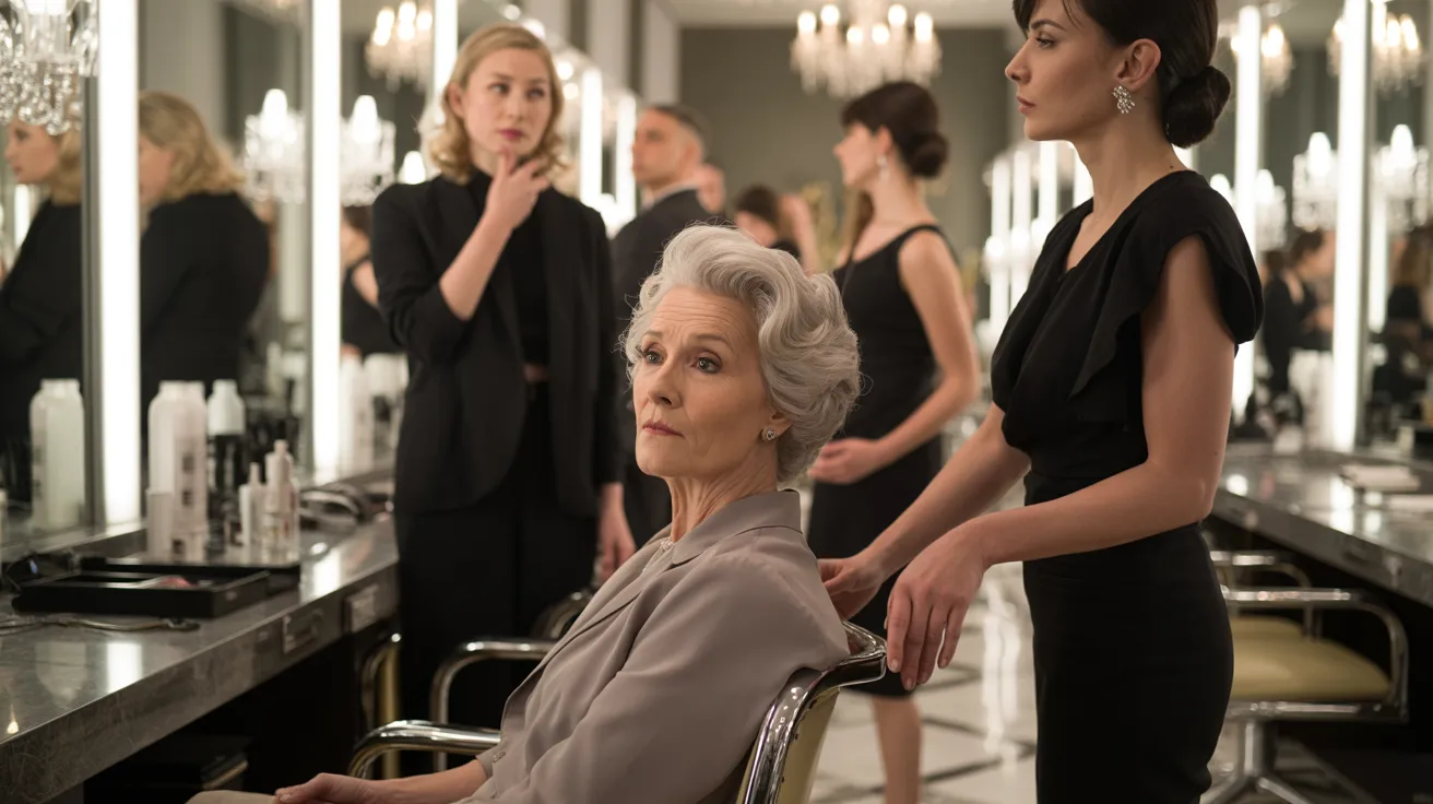 Salon Staff Mocked An Old Lady For The Haircut She Wanted! But When She Returned, No One Laughed…