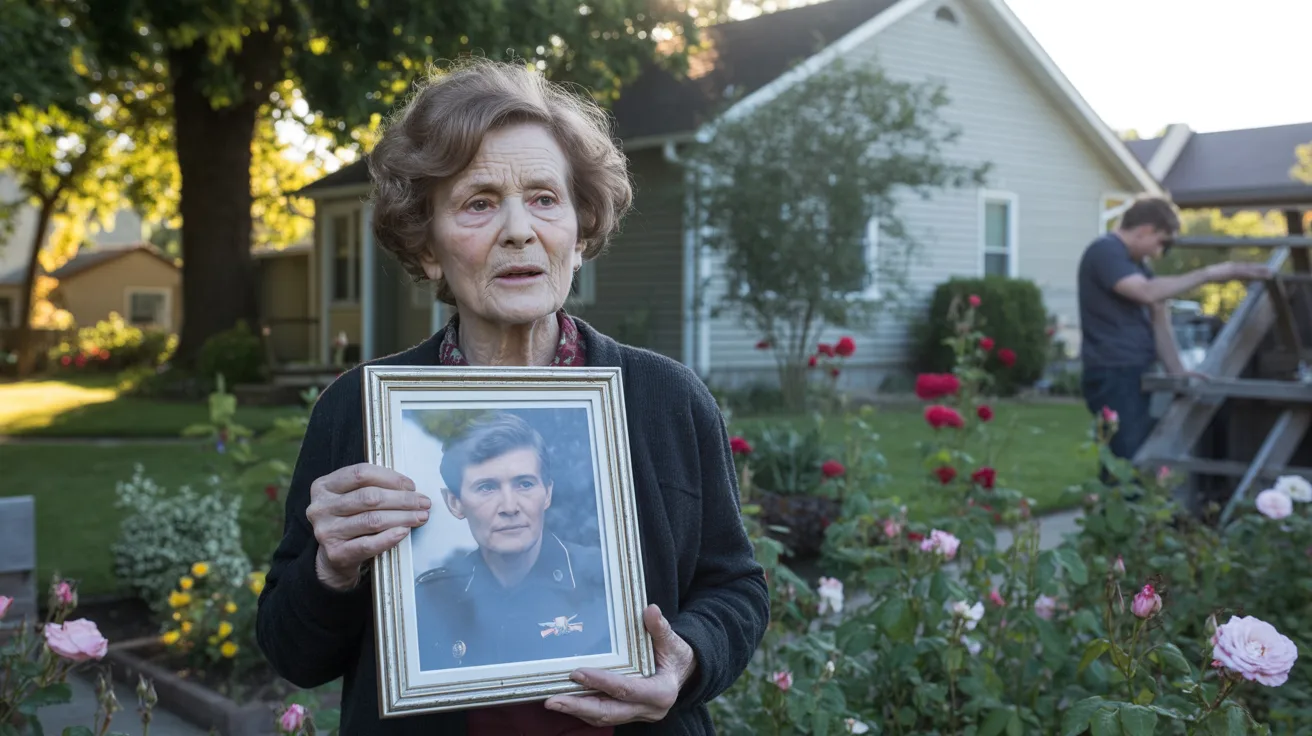 Police Officers Laughed At The Old Woman, But When They Saw Her Son’s Photo, They Turned Pale…