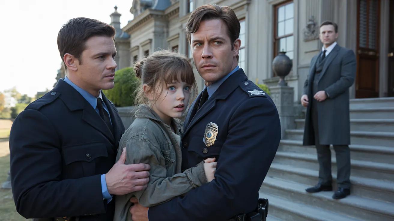 Officer Approached By Orphan – Then She Said 3 Words That Has Him Call For Backup