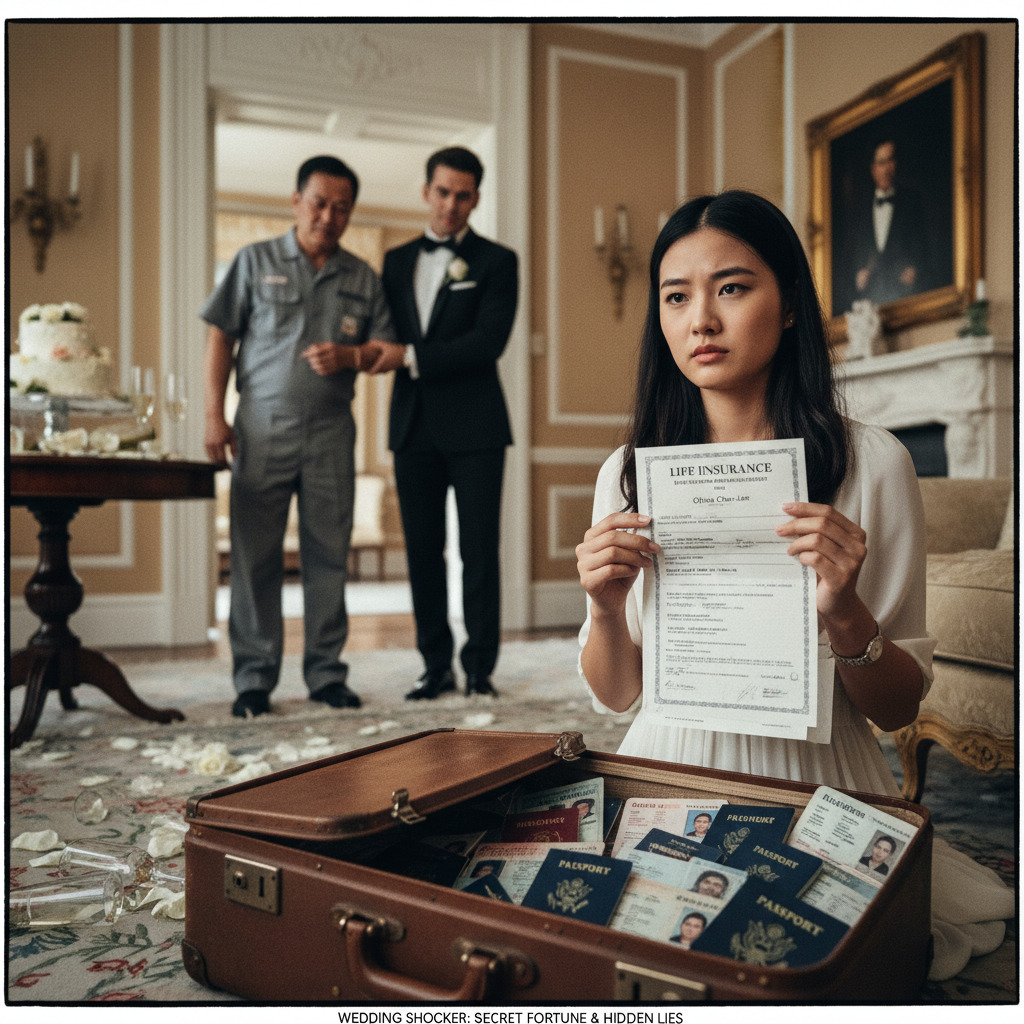 My New Husband Kicked My “Poor” Janitor Father Out Of Our Wedding For Being A Total Embarrassment. He Had No Idea My Dad Secretly Owns The $62 Million Real Estate Empire He Works For. Now, I Just Found A Hidden Life Insurance Policy On Myself And A Suitcase Full Of Someone Else’s Ids.
