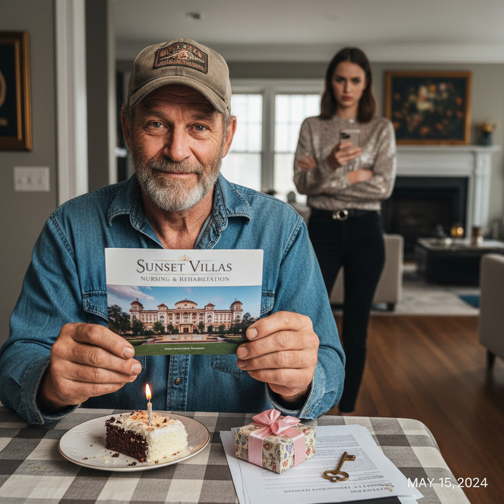 My Daughter “Gifted” Me A Nursing Home Brochure For My 65th Birthday. She Thinks I’m Just A Broke Truck Driver Who Is Ruining Her Social Reputation. She’s About To Find Out Exactly How Much My “Worthless” Career Actually Paid Off.