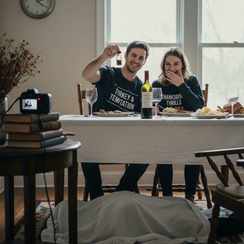 My Son And His Wife Came For Thanksgiving, But I Caught Them Swapping My Wine With Poison. I Faked My Own Death For 50 Minutes While My Hidden Cameras Recorded Their Celebration. What They Said About My Body Made My Blood Run Cold.