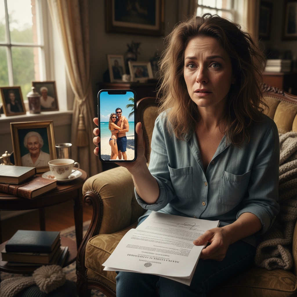 My Husband Left Me With His Dying Mother For A “business Trip,” But I Found Photos Of Him In Miami With Another Woman. He Thinks He’s Inheriting Everything, But My Mother-in-law Left It All To Me. How Do I Break The News?