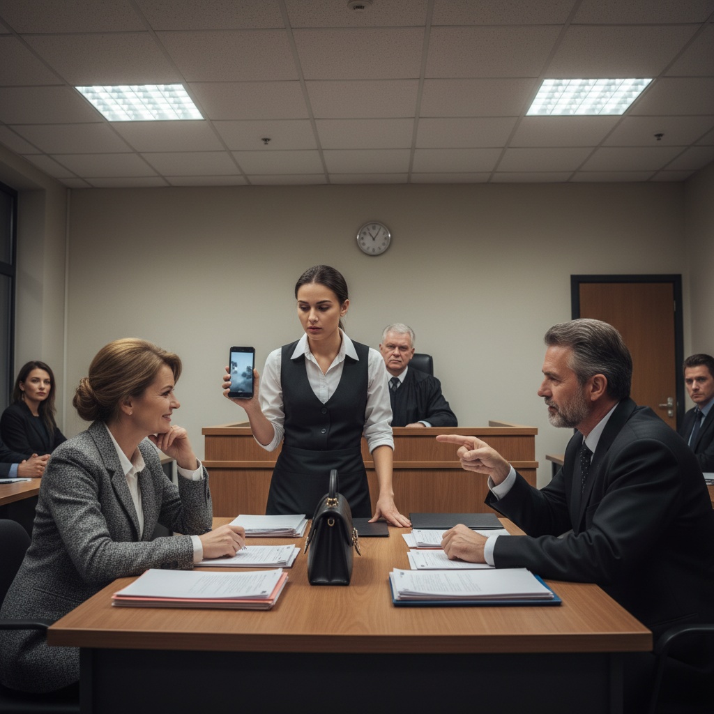 My Parents Abandoned Me At 7 And Only Returned To Sue Me For My Inheritance. They Mocked My Waitress Job In Front Of A Biased Judge. How Do I Explain That I Recorded Every Word?