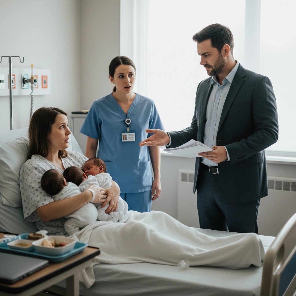 My Husband Served Me Divorce Papers Hours After I Gave Birth To Triplets. He Called Our Children A Mistake, Not Knowing I Am Actually The Billionaire Heiress Funding His Company. Should I Bankrupt Him Before He Realizes Who I Really Am?