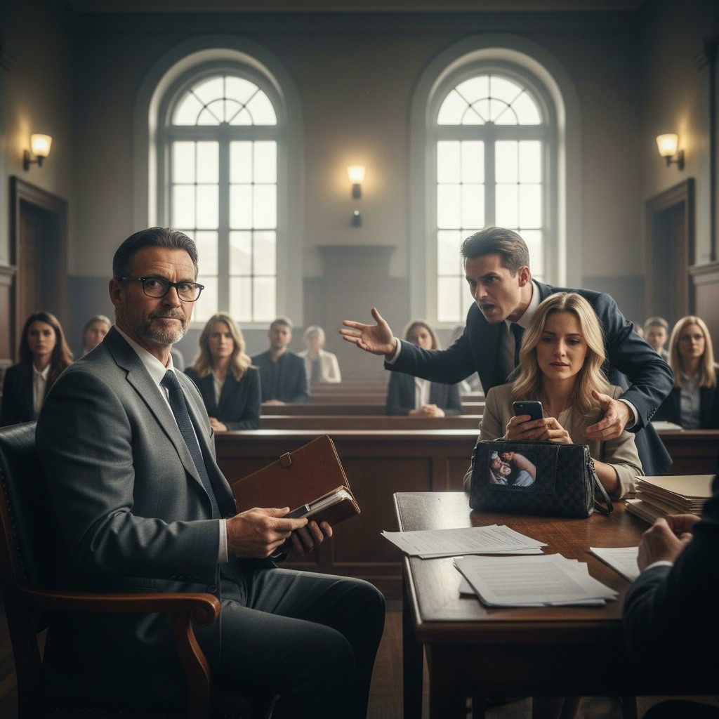 My Son Sued To Declare Me Mentally Incompetent To Steal My Estate. He Didn’t Know I Had Proof His Wife Was Having An Affair. Should I Reveal Everything In Court?