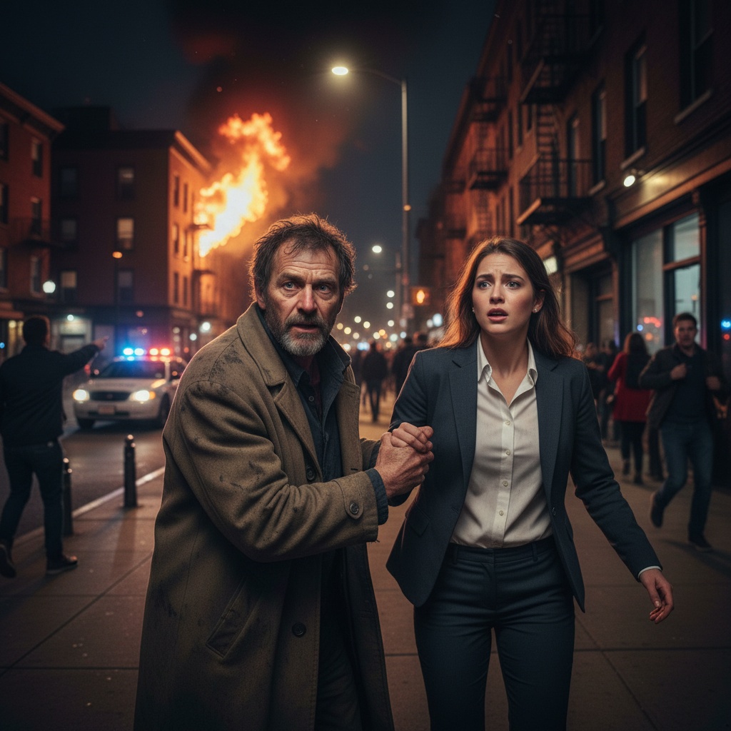 A Homeless Man Grabbed My Arm And Told Me Not To Go Home. That Night, My Apartment Was Firebombed. I Realized My Kind Boss Was Actually A Monster Trying To Kill Me. How Did He Know?