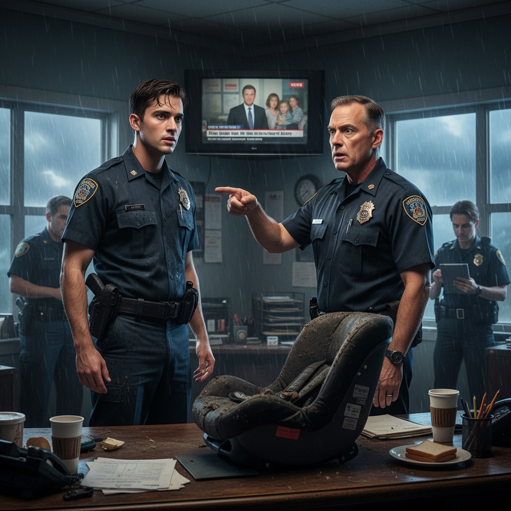 My Captain Demoted Me For Saving A Stranded Family During A Storm. He Said My Career Was Over. Then He Realized Who Was In That Car. What Should I Do?