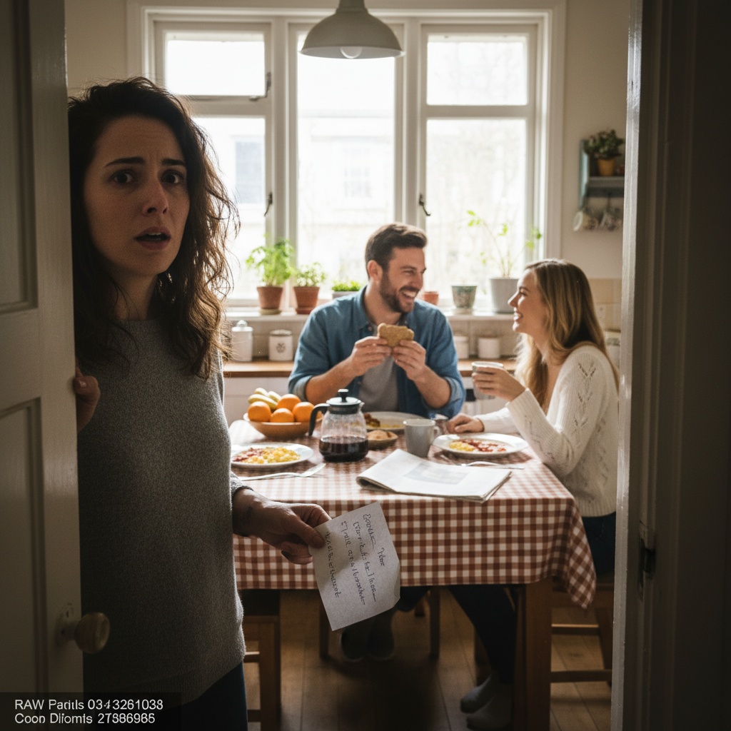 Today Is My Husband’s Funeral. I Received An Anonymous Note Telling Me Not To Go. I Followed The Address In The Note And Found Him Having Breakfast With My Sister. What Should I Do Now?