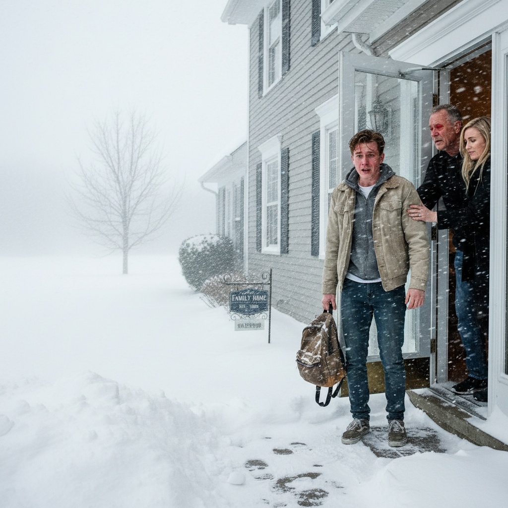 My Father Kicked Me Out Into A Freezing Storm To Protect My “Golden Child” Sister. He Didn’t Realize She Framed Me To Steal My $45,000 Trust Fund. Now He’s Begging For Forgiveness On His Deathbed — What Should I Do?