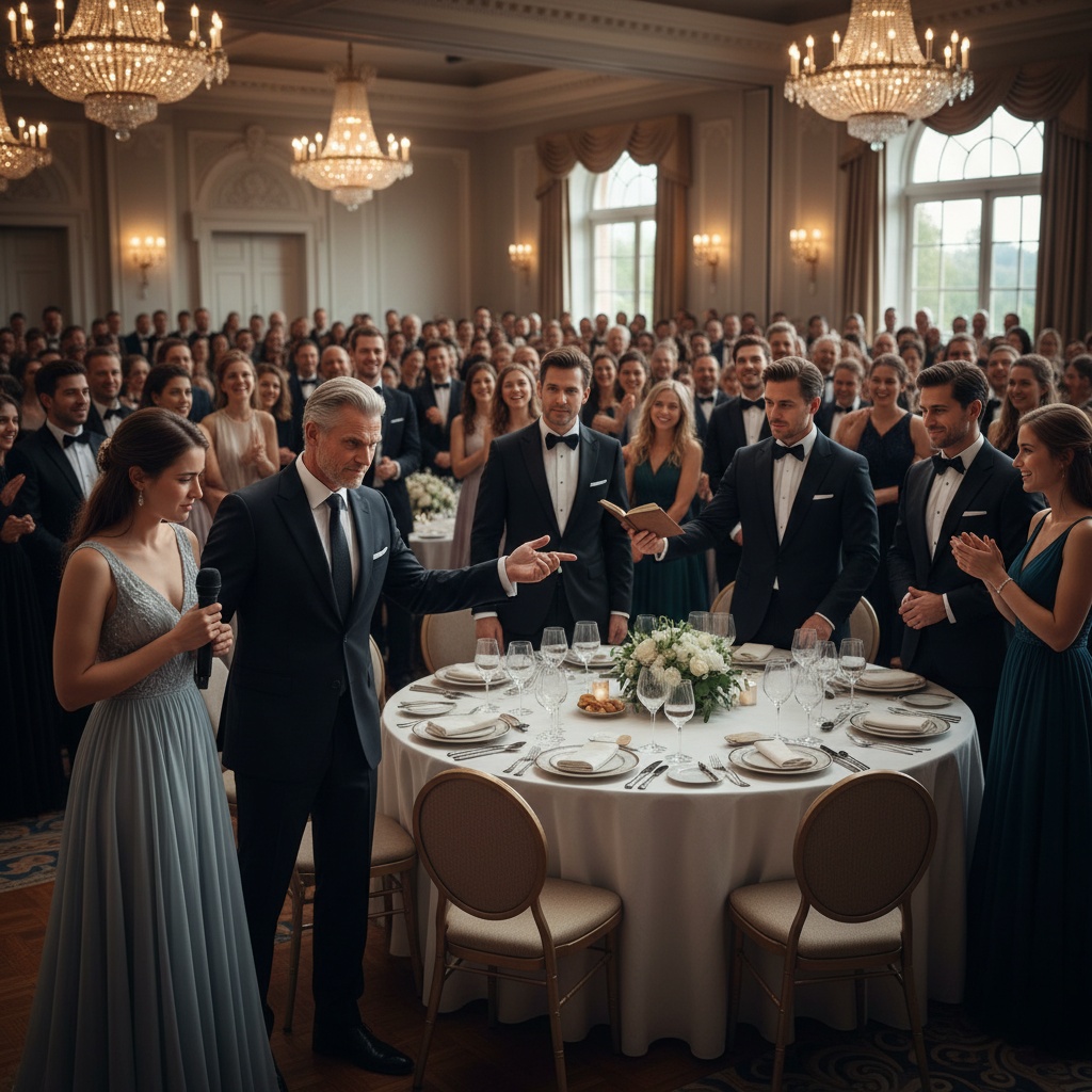 Everyone Laughed When My Father Humiliated Me In Front Of 200 Elite Guests. Then Four Men Stood Up And Revealed My 20-year Secret. Am I The Jerk?