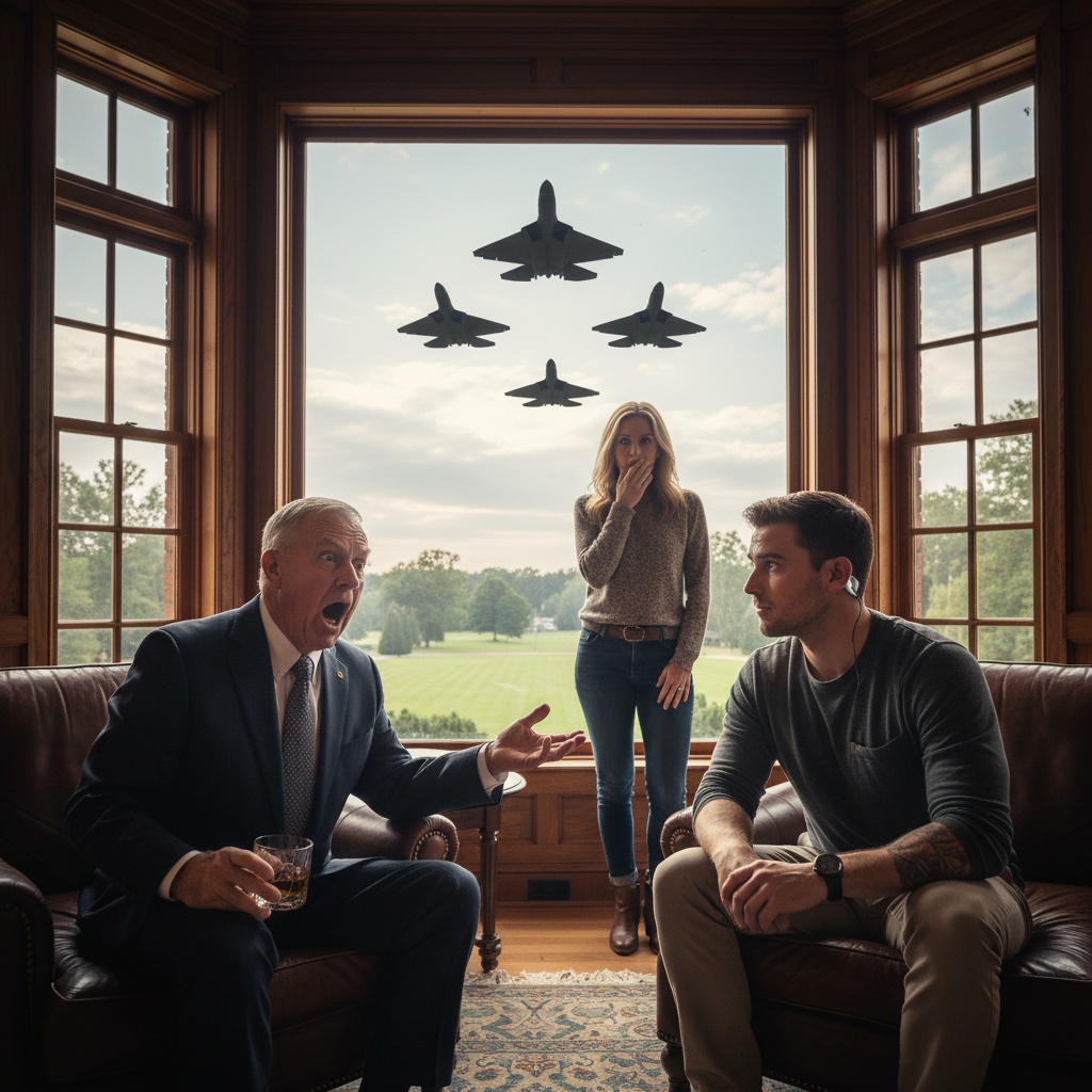 My Billionaire Father-in-law Mocked My “Pathetic” Military Past. Then The F-22 Raptors Showed Up And My Secret Identity Was Blown. Is He Still Laughing Now?