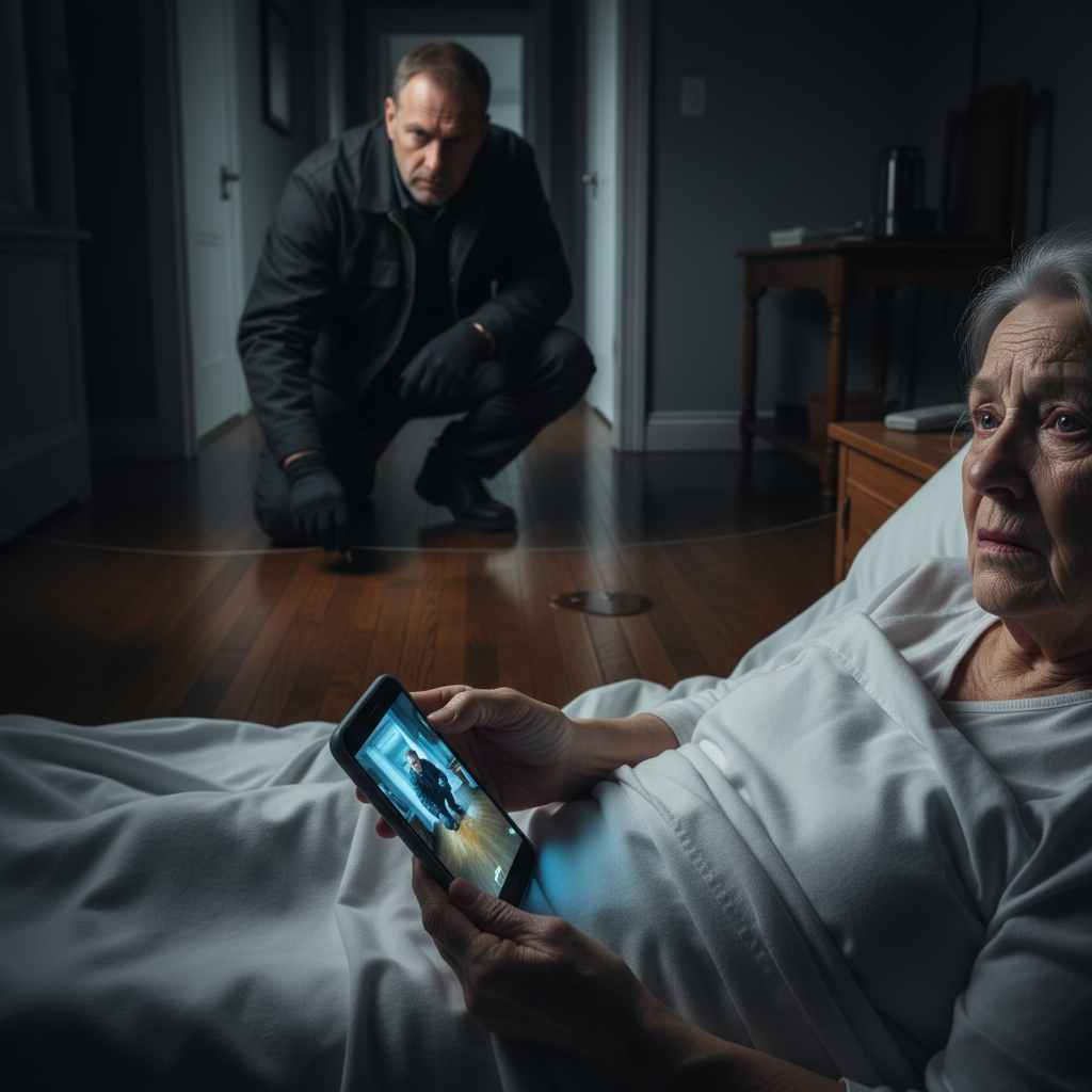 “He’ll fall again. This time it’ll look natural.” That’s What My Son-in-Law Said While He Strung a Wire in My Hallway.