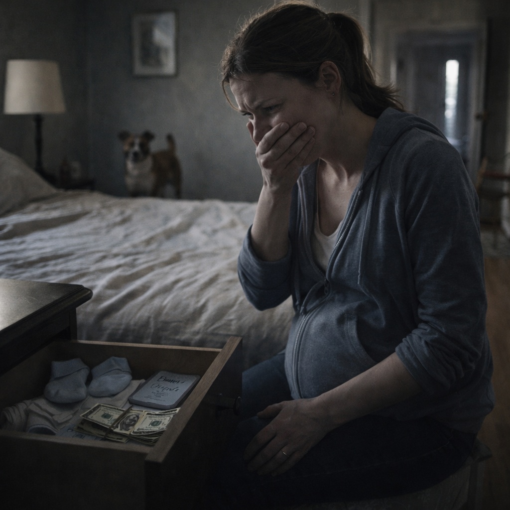 My House Was Robbed While I Was Pregnant and Alone — Then I Opened My Drawer and Realized He Didn’t Come to Take. He Came to Leave.