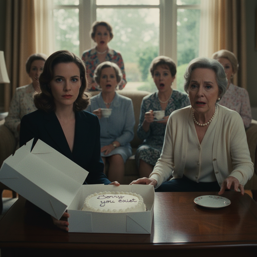 My Mother-in-Law Brought a “Sorry You Exist” Cake to My Son’s 8th Birthday. Three Days Later I Walked Into Her Church Group With the Exact Same Cake.