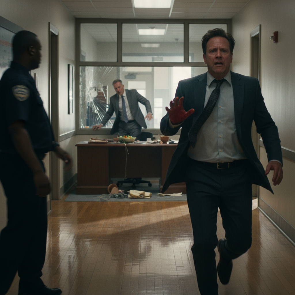 The Principal Finished Her Salad While My Daughter Was Trapped — Then They Tried to Charge Me for Saving Her