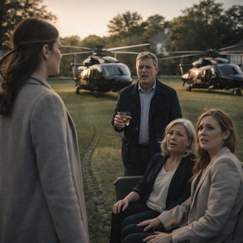 I Let My Family Mock Me for Taking the Bus — Then Three Helicopters Landed in Their Backyard
