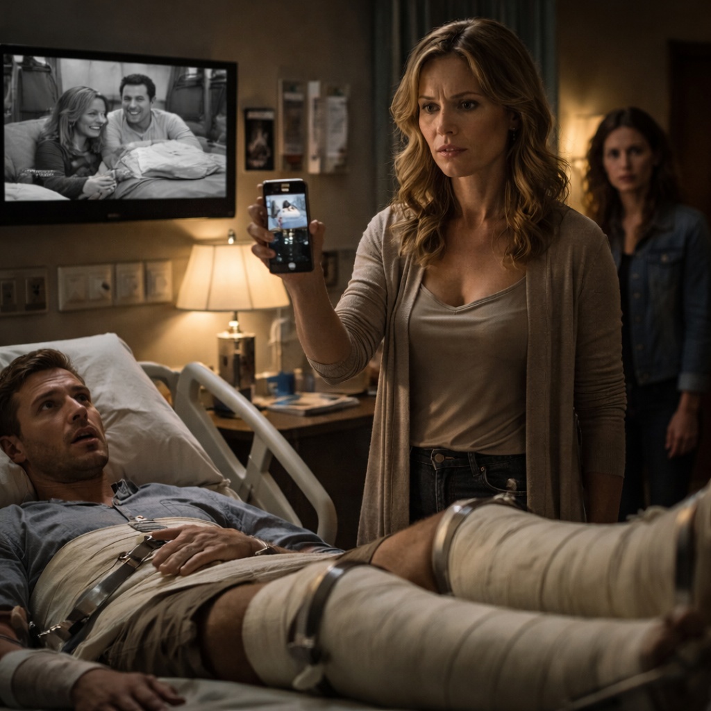 My Husband Faked His Pain To Sell My House For His Gambling Debts — But A Nurse’s 3 A.M. Note Exposed Everything