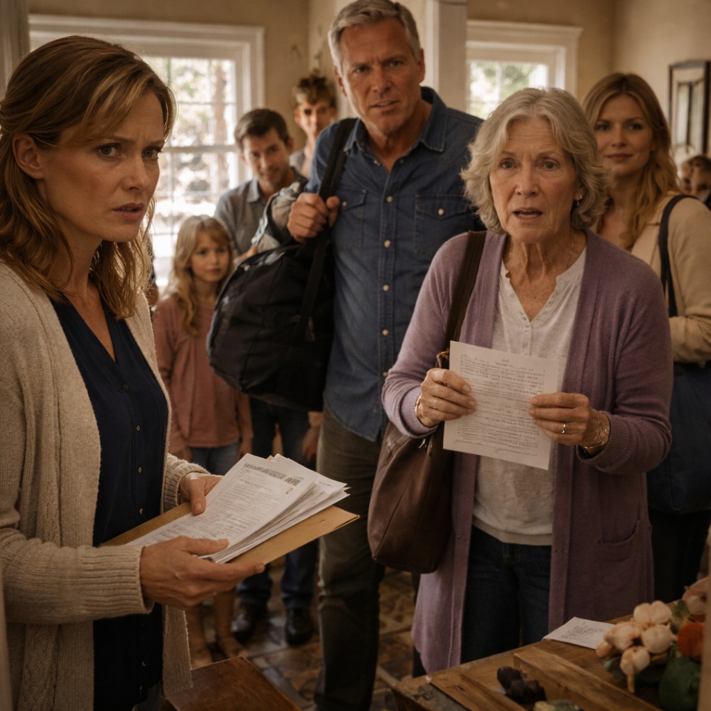 My Husband Died 48 Hours Ago — Then His Family Changed My Locks, Moved Nine People Into My House, And Waved A Fake “Will” In My Face