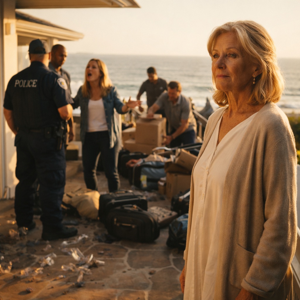 My Son Tried To Declare Me Mentally Unfit To Steal My Malibu Beach House — So I Had The Police Give Him Two Hours To Get Out