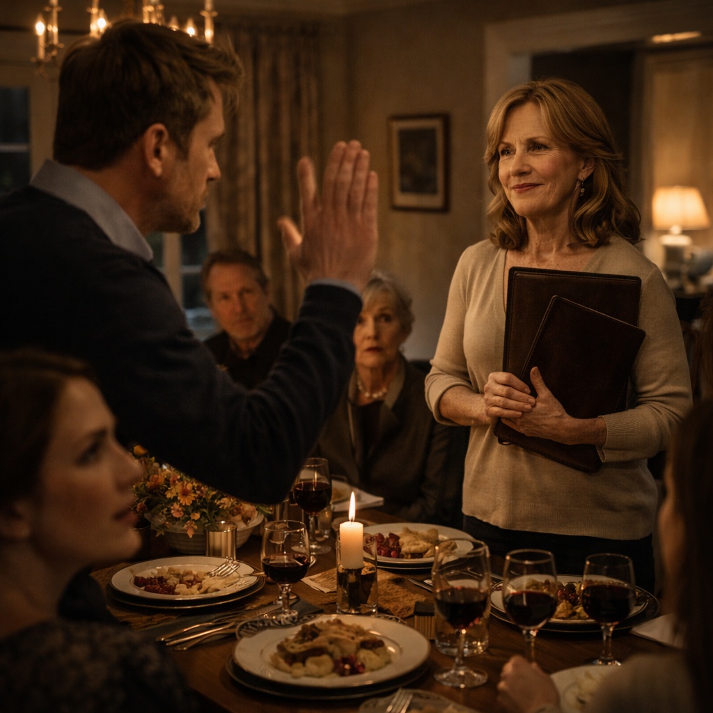 My Son Slapped Me At Thanksgiving To Force Me To Sell My House — He Didn’t Know I Already Owned It And Had Proof Of His Father’s Financial Crimes