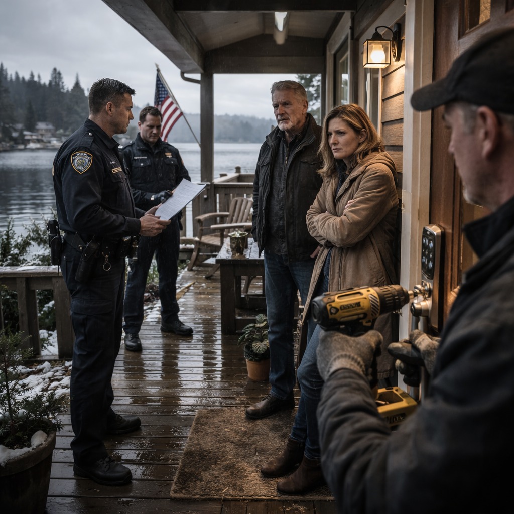 My Family Tried To Secretly Move My Sister Into My Lake House While I Was At A Christmas Party. They Didn’t Realize My Smart Lock Updated Its Codes.